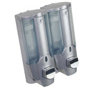 350ml Double Head Soap Bathroom Shampoo Lotion Holder Pump Action Dispenser
