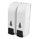 350ml ABS Double Head Soap Sanitizer Bathroom Shampoo Lotion Holder Dispenser