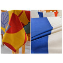 Fashionable Printed Design Home Cafe Restaurants Tablecloth Table Cover Wedding Party Table Decor 100*140cm Multicolor