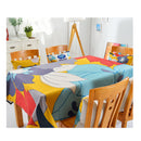 Fashionable Print Design Home Cafe Restaurants Bar Tablecloth Table Cover Wedding Party Table Decor 100*140cm