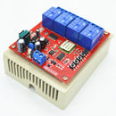 AC86-265V 4 Channel Light Lamp Switch 433mhz Wireless Remote Control Module