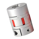 New 45mmx 66mm CNC Stepper Motor Flexible Plum Jaw Shaft Coupler Aluminium D20