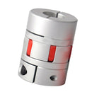 New 45mmx 66mm CNC Stepper Motor Flexible Plum Jaw Shaft Coupler Aluminium D20