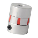 New 40mmx 51mm CNC Stepper Motor Flexible Plum Jaw Shaft Coupler Aluminium D20