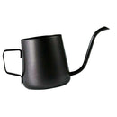 Durable Easy Clean Home Kitchen Use Gooseneck Narrow Spout Hand Drip Coffee Pot Stainless Steel Kettle 240ml