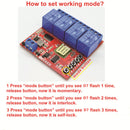 DC7-24V 4 Channel Light Lamp Switch 433mhz Wireless Remote Control Module