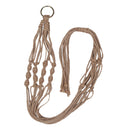 Durable Breathable Home Garden Balcony Decor Plant Pot Flower Hanger Macrame Jute Rope For In/Outdoor Ceiling Holder Hemp