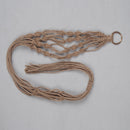 Durable Breathable Home Garden Balcony Decor Plant Pot Flower Hanger Macrame Jute Rope For In/Outdoor Ceiling Holder Hemp