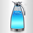 Double Wall Design Non-Toxic Stainless Steel 1.5L Capacity Double Vacuum Insulation Thermal Coffee Carafe Home Water Pot Silver