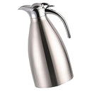 Double Wall Design Non-Toxic Stainless Steel 1.5L Capacity Double Vacuum Insulation Thermal Coffee Carafe Home Water Pot Silver