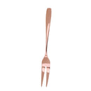 Small Fruit Fork Stainless Steel Dinner Fork Dessert Pastry Cheese-Rose Gold