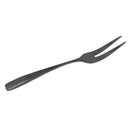 Long Term Use Stainless Steel Cocktail Meal Dessert Cake Salad Fruit Split Spoon Wedding Party Banquet Supplies Home Kitchen Cutlery Black