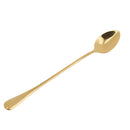 Home Cafe Restaurants Use Stainless Steel Spoon Coffee Sugar Ice Cream Spoon Salad Teaspoon Wedding Party Supplies Gold Oval