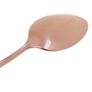 Home Cafe Restaurants Use Stainless Steel Coffee Sugar Ice Cream Dessert Spoon Salad Oval Teaspoon Wedding Party Supplies Rose Gold