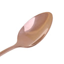 Home Cafe Restaurants Use Stainless Steel Coffee Sugar Ice Cream Dessert Spoon Salad Oval Teaspoon Wedding Party Supplies Rose Gold