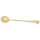 Home Cafe Restaurants Use Stainless Steel Coffee Sugar Ice Cream Dessert Spoon Salad Round Teaspoon Wedding Party Supplies Gold
