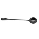 Home Cafe Restaurants Use Stainless Steel Coffee Sugar Ice Cream Dessert Spoon Salad Round Teaspoon Wedding Party Supplies Black