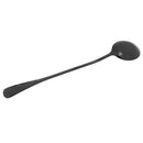 Home Cafe Restaurants Use Stainless Steel Coffee Sugar Ice Cream Dessert Spoon Salad Round Teaspoon Wedding Party Supplies Black