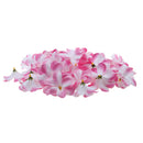 Artificial Flannel Plumeria Rubra Flower Craft Heads Home Wedding Party Table Centerpiece Decor Pack of 30PCS Pink