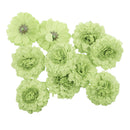 Artificial Simulation Silk Daisy Flower Heads For Home Party Wedding Floral Decor Flowers Pack of 10PCS Green