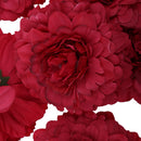 Artificial Simulation Silk Daisy Flower Heads For Home Party Wedding Floral Decor Flowers Pack of 10PCS Red