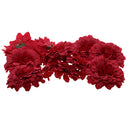 Artificial Simulation Silk Daisy Flower Heads For Home Party Wedding Floral Decor Flowers Pack of 10PCS Red