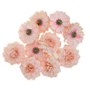Artificial Simulation Silk Daisy Flower Heads For Home Party Wedding Floral Decor Flowers Pack of 10PCS Light Pink