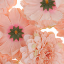 Artificial Simulation Silk Daisy Flower Heads For Home Party Wedding Floral Decor Flowers Pack of 10PCS Light Pink