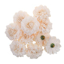 Artificial Simulation Silk Daisy Flower Heads For Home Party Wedding Floral Decor Flowers Pack of 10PCS White