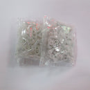 Set of 200pcs Closed End Crimp Cap 22-18 & 22-14 AWG Wire Connector Terminal
