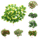 Artificial Realistic Rose Hanging Silk Garland Flower Vine Wedding Home Party Floral Decor Supplies Craft Projects DIY Rosy