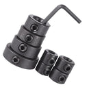 8x Drill Bit Depth Stop Collar Ring Positioner Dowel Shaft Chuck Hex Wrench 3/4/5/6/8/10/12/16mm