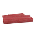 Home Dining Table Restaurant Cafe Table Use PVC Solid Insulation Heat Bowl Placemat Dining Pad Western Table Mat Placemat Red