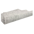 Home Dining Table Restaurant Cafe Table Use PVC Solid Insulation Heat Bowl Placemat Dining Pad Western Table Mat Placemat White Grey