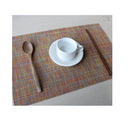 Home Dining Table Restaurant Cafe Table Use PVC Solid Insulation Heat Bowl Placemat Dining Pad Western Table Mat Placemat 3