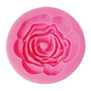 Non-Sticky Durable 3D Flower Silicone Cake Salad Chocolate Mold Fondant Mould Decorating Baking Tool Rose Flower Pattern Charms
