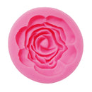 Non-Sticky Durable 3D Flower Silicone Cake Salad Chocolate Mold Fondant Mould Decorating Baking Tool Rose Flower Pattern Charms