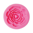 Non-Sticky Durable 3D Flower Silicone Cake Salad Chocolate Mold Fondant Mould Decorating Baking Tool Rose Flower Pattern Charms