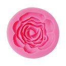 Non-Sticky Durable 3D Flower Silicone Cake Salad Chocolate Mold Fondant Mould Decorating Baking Tool Rose Flower Pattern Charms