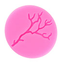 Non-Sticky Durable 3D Flower Silicone Cake Salad Chocolate Mold Fondant Mould Decorating Baking Tool Branch Pattern Charms