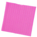 3D Stripes Pattern Silicone Fondant Mould Cake Ice Paste Soap Mold 10cm Pink No-sticky