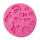 3D Baby Shower Silicone Fondant Mould Cake Ice Paste Mold Kitchen Baking Tool