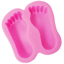 3D Lovely Feet Silicone Fondant Mould Cake Ice Paste Chocolate Mold Tool