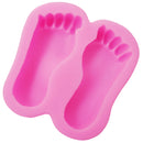 3D Lovely Feet Silicone Fondant Mould Cake Ice Paste Chocolate Mold Tool