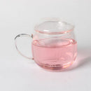 Glass Tea Infuser Cup with Tea Strainer and Lid Durable Heat-resistant