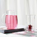 Glass Tea Infuser Cup with Tea Strainer and Lid Durable Heat-resistant
