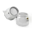 150ml Capacity Home Kitchen Use Aluminum Coffee Moka Maker Pot Top Expresso Latte Stove Percolator 3 Cups Silver