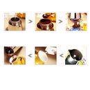 150ml Capacity Home Kitchen Use Aluminum Coffee Moka Maker Pot Top Expresso Latte Stove Percolator 3 Cups Silver