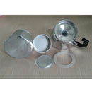 Home Kitchen Use Aluminum Coffee Moka Maker Pot Top Expresso Latte Stove Percolator 6 Cups 300ML Capacity
