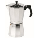 Home Kitchen Use Aluminum Coffee Moka Maker Pot Top Expresso Latte Stove Percolator 9 Cups 450ML Capacity